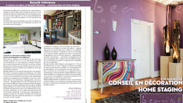 Article de presse Maison & Jardin